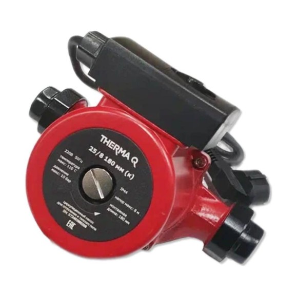 Насос циркуляционный МЕТАЛЛСЕРВИС МС THERMA Q 25/8 180 к 1260125 Насос циркуляционный МЕТАЛЛСЕРВИС МС THERMA Q 25/8 180 к 1260125