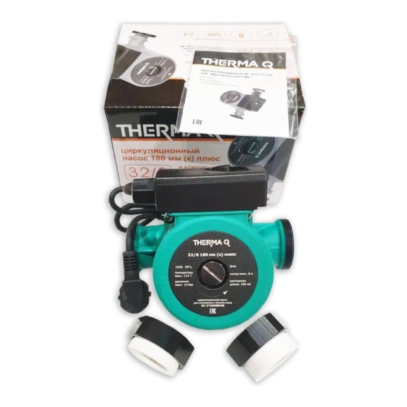 Насос циркуляционный МЕТАЛЛСЕРВИС МС THERMA Q 32/8 180 к плюс 1260135 Насос циркуляционный МЕТАЛЛСЕРВИС МС THERMA Q 32/8 180 к плюс 1260135
