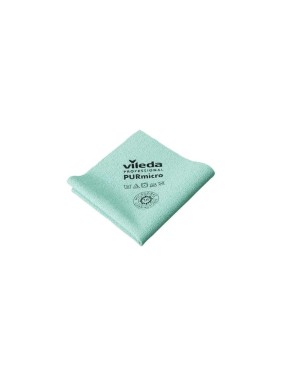 Салфетка Vileda Professional ПУРмикро Актив 38x35 см, зеленый арт 174070 25979
