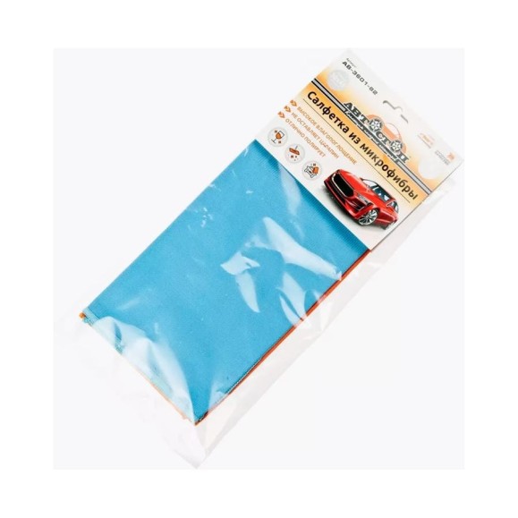 Салфетки Автостоп микрофибровые для стекол 30x45см 2шт AB-3601-82 039796