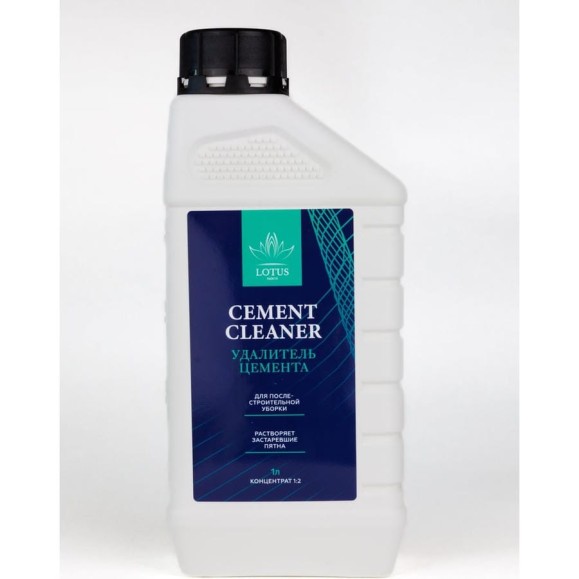 Удалитель цемента LotusArt LOTUS CEMENT CLEANER концентрат 1:2/1 л LCCL18009 Удалитель цемента LotusArt LOTUS CEMENT CLEANER концентрат 1:2/1 л LCCL18009