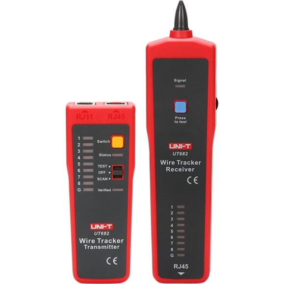 Тестер трассоискатель UNI-T с генератором сигнала UT682 13-1091