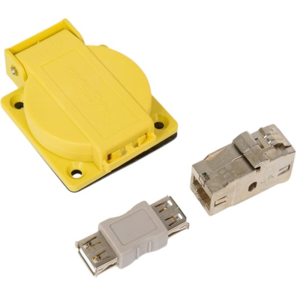 Встраиваемая информационная розетка ABL IP55 RJ45K23 Встраиваемая информационная розетка ABL IP55 RJ45K23