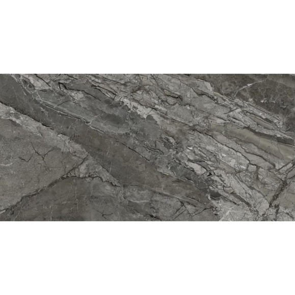 Керамогранит полированный LCM Минерал темно-серый / Mineral Graphite 60х120 см 60120INL25P