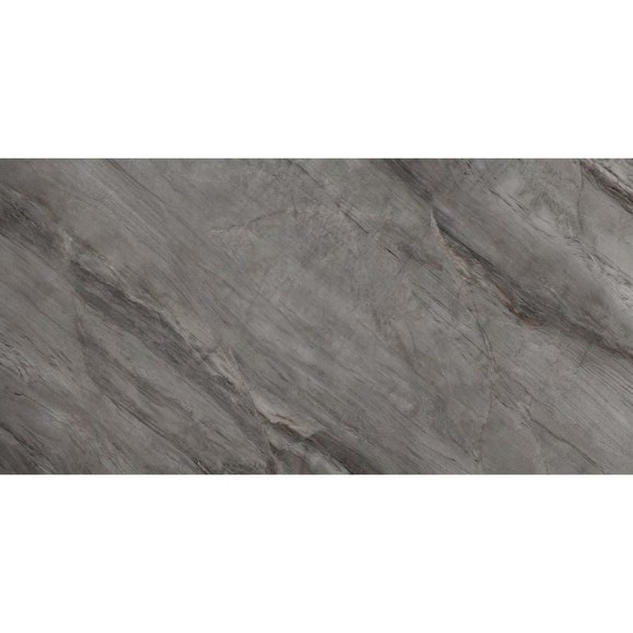Керамогранит полированный LCM Марморис темно-серый / Marmorise Graphite 60х120 см 60120MAE25P