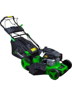 Газонокосилка бензиновая Grassman PLM-6560SE 4,4кВт/6,3 лс, захват 51см, 60л,самоход, электр/ручной стартер 022942