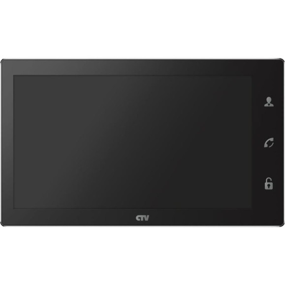Монитор видеодомофона CTV -M4106AHD B стеклянная сенсорная панель управления Easy Buttons с технологией Touch Screen, автоответчик, черный 10-0000341 Монитор видеодомофона CTV -M4106AHD B стеклянная сенсорная панель управления Easy Buttons с технологией Touch Screen, автоответчик, черный 10-0000341
