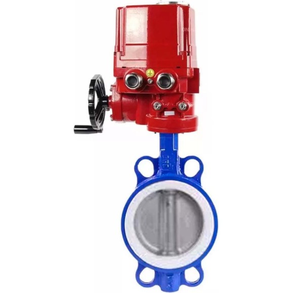 Затвор DN.ru WCB-316L-PTFE Ду50 Ру16 с электроприводом EX-010 220В D050-02472 Затвор DN.ru WCB-316L-PTFE Ду50 Ру16 с электроприводом EX-010 220В D050-02472