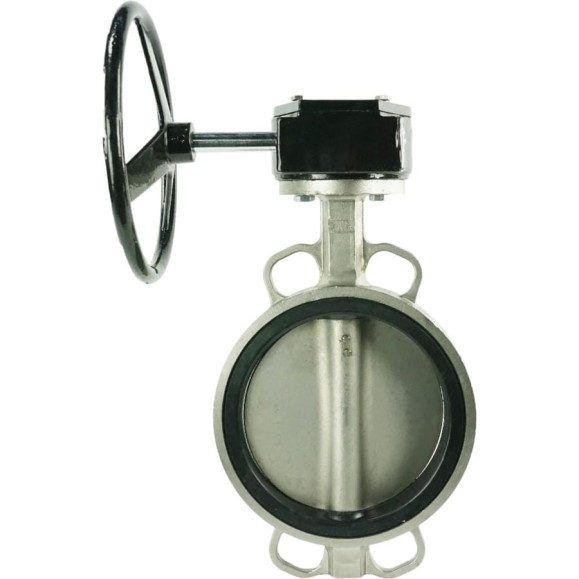 Дисковый затвор DN.ru 304-304-EPDM-2W-Fb-H Ду50 Ру16 редуктор RDN-1 D050-46446