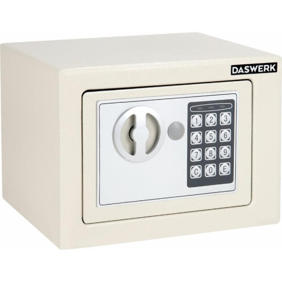 Мебельный сейф DASWERK SC-170EL 170x230x170 мм, электронный замок, бежевый 291340 Мебельный сейф DASWERK SC-170EL 170x230x170 мм, электронный замок, бежевый 291340