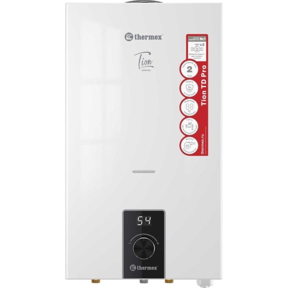 Водонагреватель газовый проточный Термекс бытовой THERMEX T 20 TD Pro ЭдЭБ05373 Водонагреватель газовый проточный Термекс бытовой THERMEX T 20 TD Pro ЭдЭБ05373