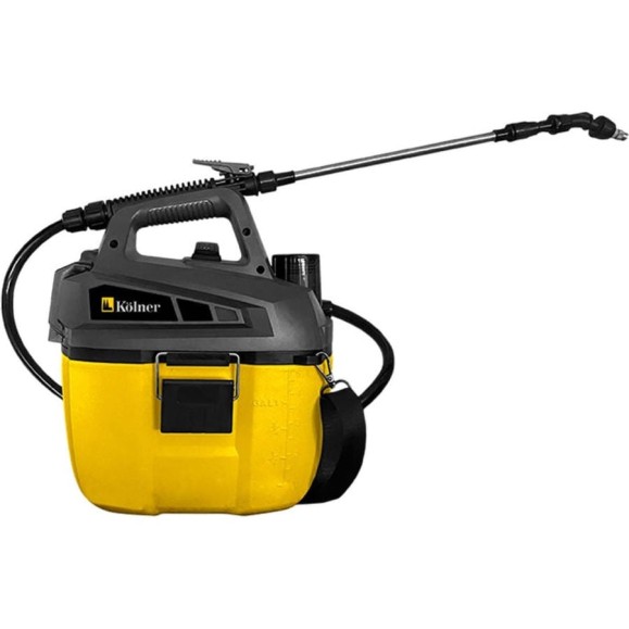 Опрыскиватель аккумуляторный Kolner 18V UNI-M, объем 5л, KSC 18-5L, производительность 1 л/мин, давление 4 атм 8060700186