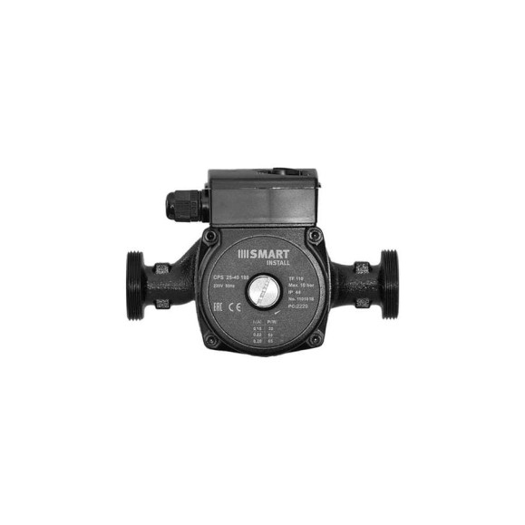 Циркуляционный насос Smart Install CPS 25-40 180 1x230В 50Гц (Shinhoo) 110101S