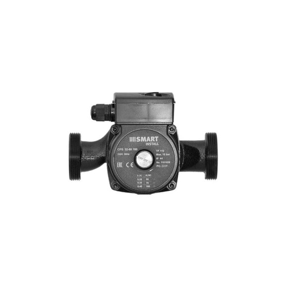 Циркуляционный насос Smart Install CPS 32-60 180 1x230В 50Гц (Shinhoo) 110105S Циркуляционный насос Smart Install CPS 32-60 180 1x230В 50Гц (Shinhoo) 110105S