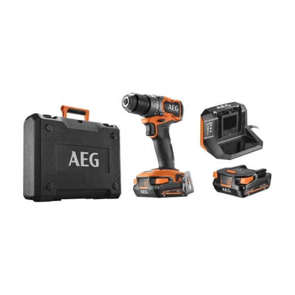 Бесщеточная дрель-шуруповерт AEG BS18SBL2-202C 18В 4935480056 Бесщеточная дрель-шуруповерт AEG BS18SBL2-202C 18В 4935480056