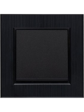 Выключатель MAKEL 1-клавишный СП KAREA LINE STAR 10А IP20 черн. 86054001