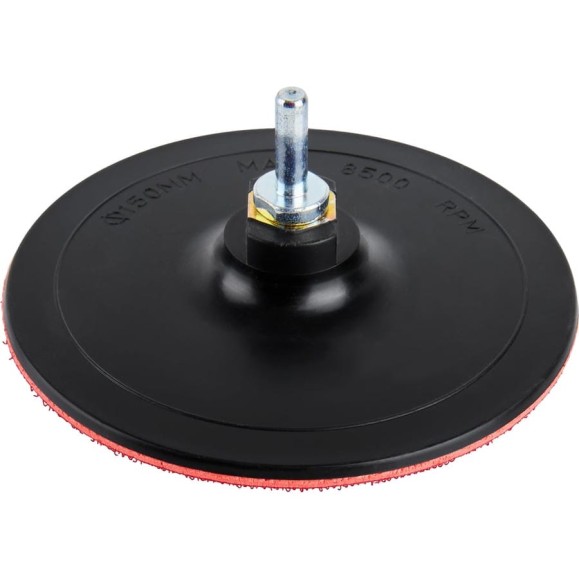 Насадка опорная пластиковая Elitech для УШМ, липучка, 150мм 1820.162700 204968 Насадка опорная пластиковая Elitech для УШМ, липучка, 150мм 1820.162700 204968