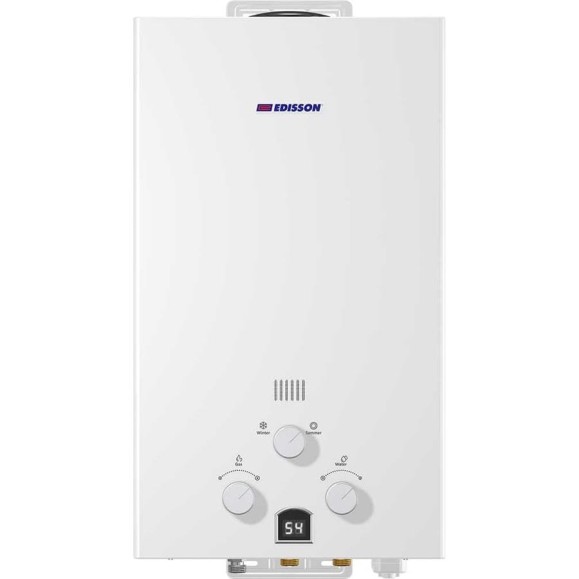 Водонагреватель газовый проточный Edisson бытовой E 20 D Pro ЭдЭБ02943 Водонагреватель газовый проточный Edisson бытовой E 20 D Pro ЭдЭБ02943