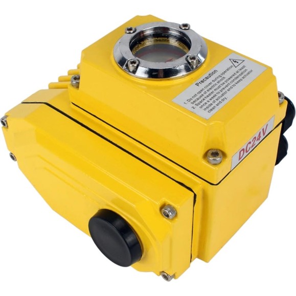 Четвертьоборотный электропривод DN.ru QT-015 24В D300-00427