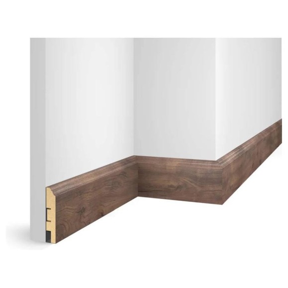 Плинтус Artiva 80x16x1800мм МДФ дуб Старинный натуральный RTV080.02.05 00-00073516