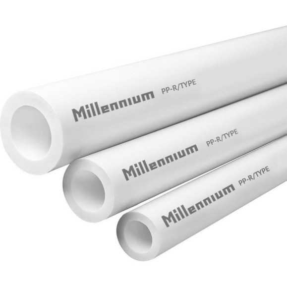 Полипропиленовая труба Millennium 25x4,2 PN20 (длина 2м) 3M02-tbe-250200