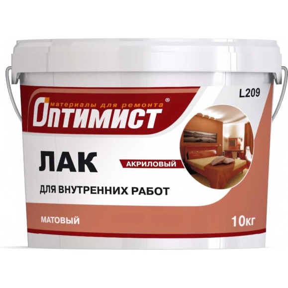 Акриловый лак Оптимист (матовый; 10 кг) OPL003 Акриловый лак Оптимист (матовый; 10 кг) OPL003