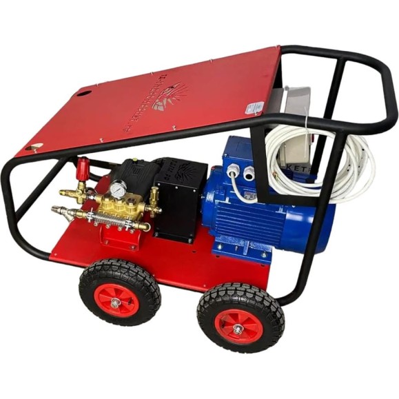 Мобильный АВД ООО ТД Гидромаркет GM Pumps 30 л, 250 бар, АИР 15 кВт, версия Base GME-15-250-30 MEn- Base