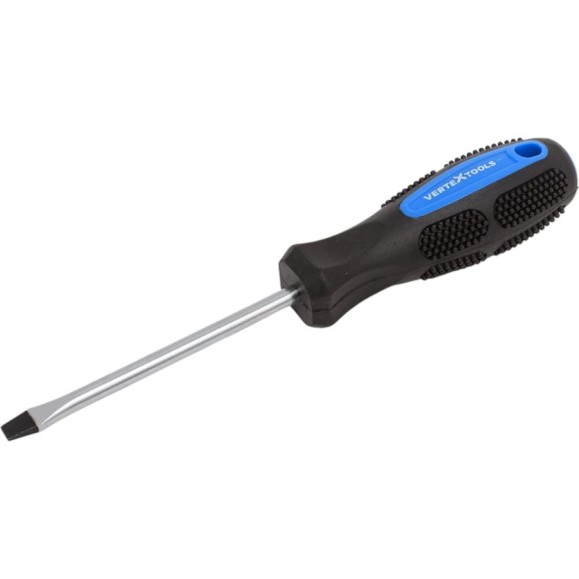 Шлицевая отвертка vertextools 6x100 мм 0051-100