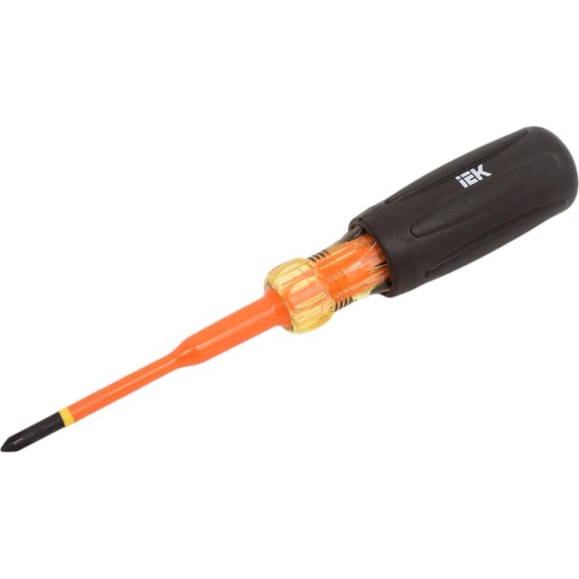 Отвертка IEK Arma2l 5 диэлектрическая slim ph1x80 т3 A2L5-SC31-T3-PH-10-080