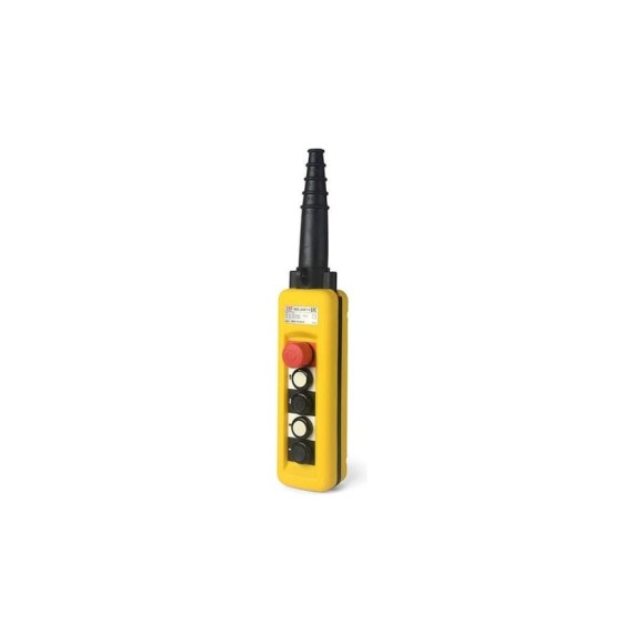 Пульт кнопочный HLT XAC-A4813 4 кнопки, 1 скорость, аварийная кнопка Стоп, IP65 085-12-012