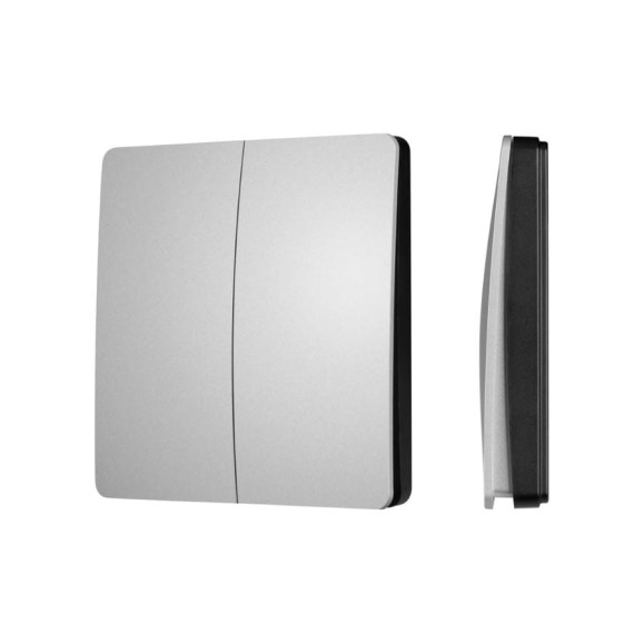 Кнопочная панель INTELLIGENT ARLIGHT KINETIC-801-22-2G-WP-SUF Silver IAR 1шт 051682