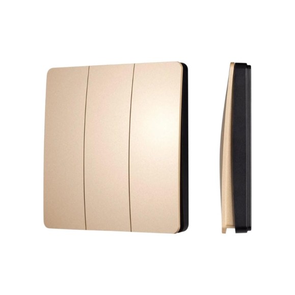 Кнопочная панель INTELLIGENT ARLIGHT KINETIC-801-22-3G-WP-SUF Gold IARL, 1шт 051677