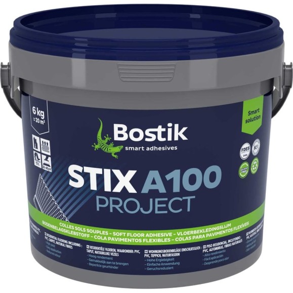 Клей универсальный акриловый Bostik Stix A100 PROJECT 6 кг 50617343