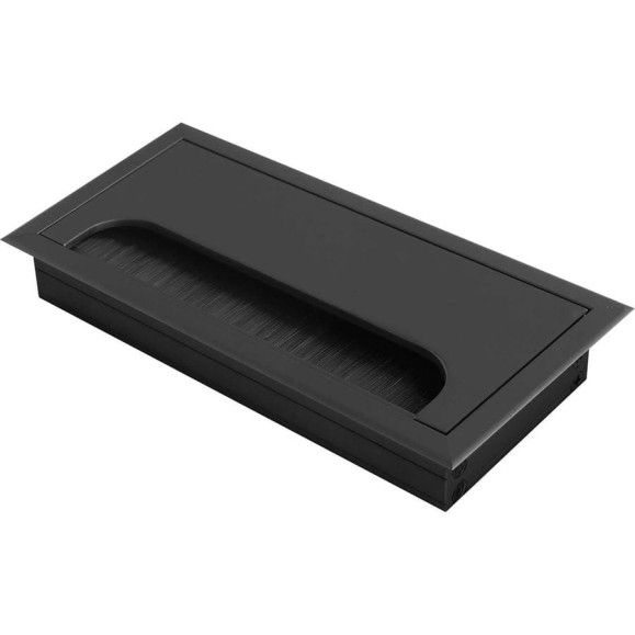 Пропуск для кабеля GTV Merida 80x160, черный LB-80x160-20