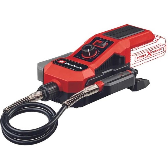 Гравер аккумуляторный Einhell PXC TE-MT 18/34 Li, 18В, 5-34тыс/мин, гибкий вал, н.оснастки 55пр, без АКК 4419360