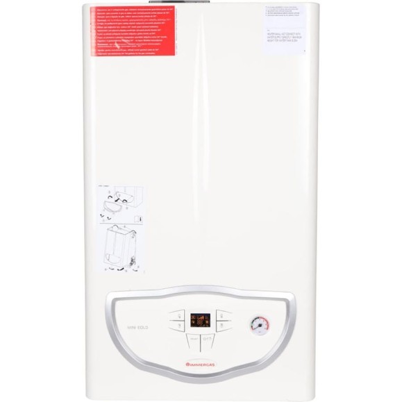 Котел газовый настенный/двухконтурный Immergas 3.020853 Mini Eolo 24 3 E RG0091BRT68ASH Котел газовый настенный/двухконтурный Immergas 3.020853 Mini Eolo 24 3 E RG0091BRT68ASH