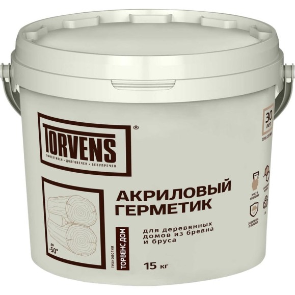Герметик для дерева Torvens венге, 10 л, 15 кг 00-00009983