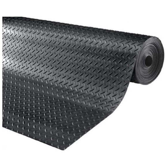 Резиновое рулонное покрытие ComeForte Елочка 1,5х12м Diamond Rubber СС005218