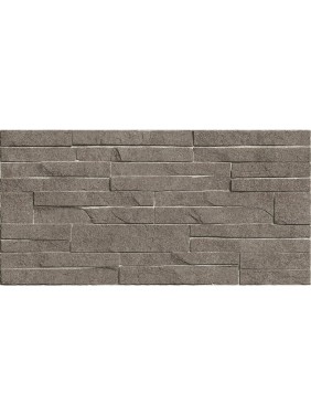 Плитка облицовочная рельефная Дискавер / Discover AlmaCeramica 249x500x8, 1,1205м2 графит TWU2550DCV24