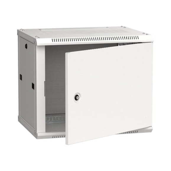 Шкаф ITK LINEA W 9U 600x450 мм дверь металл, RAL7035 LWR3-09U64-MF