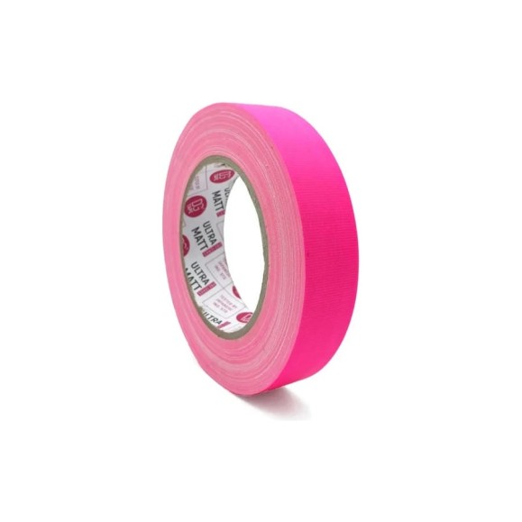 Клейкая лента DGTAPE ultraMATT - Гаффа тейп 25мм/25м - Розовый (светится в ультрафиолете) UMF25/25/P Клейкая лента DGTAPE ultraMATT - Гаффа тейп 25мм/25м - Розовый (светится в ультрафиолете) UMF25/25/P