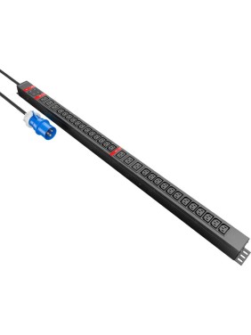 Блок распределения питания NTSS Basic, 1ф32А, 7.4кВт, 2 гидр.авт., (24)С13, (6)С19, сталь, 3м каб., вил. IEC 60309 NTSS-PDU-KB312406-3023 Блок распределения питания NTSS Basic, 1ф32А, 7.4кВт, 2 гидр.авт., (24)С13, (6)С19, сталь, 3м каб., вил. IEC 60309 NTSS-PDU-KB312406-3023