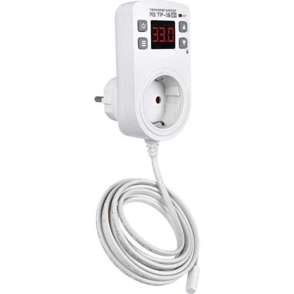 Терморегулятор розеточный ROSTOKELECTRO ТР-16 2м 46-411