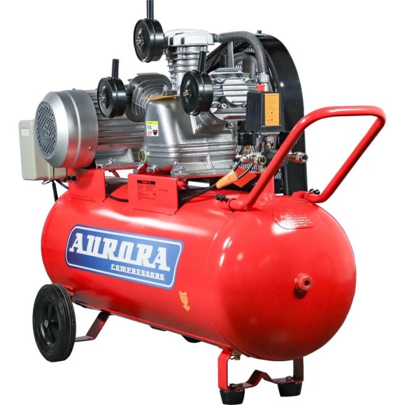Компрессор ременной Aurora TORNADO-115 (110л, 580 л/мин на входе, 3 кВт, 380В) 38214