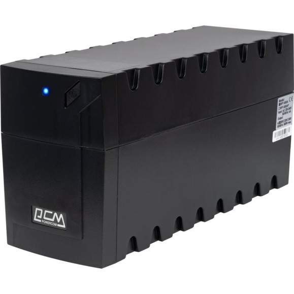 Источник бесперебойного питания POWERCOM Raptor RPT-600AP SE 360Вт 600ВА черный 2068784 Источник бесперебойного питания POWERCOM Raptor RPT-600AP SE 360Вт 600ВА черный 2068784