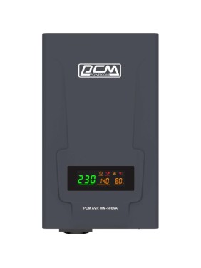 Стабилизатор напряжения Powercom WM-500VA 400Вт 500ВА графитовый 1928725
