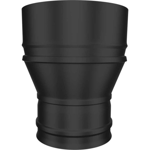 Переходник Металлик и Ко с конусом 130x150, AISI 430 0.80, RAL 9005 терм. о О0000104493
