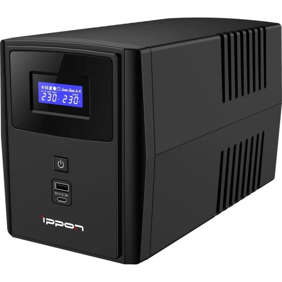Источник бесперебойного питания IPPON Smart Power Pro II 2200 1200Вт 2200ВА черный 1005590