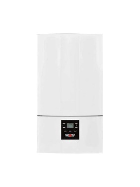 Газовый настенный котёл CGG-3K-24, закрытая камера сгорания, 2-контурный, с насосом WOLF 8615731