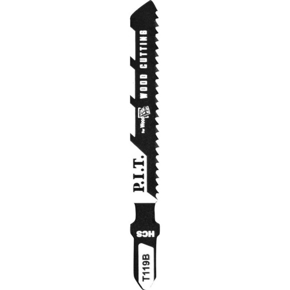 Пилка для лобзика по дереву P.I.T. T119B 50мм AJSB-T119B